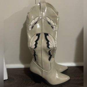 Butterfly Cowgirl Boots